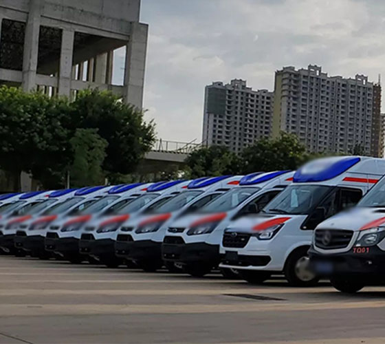 青阳县服务车队展示